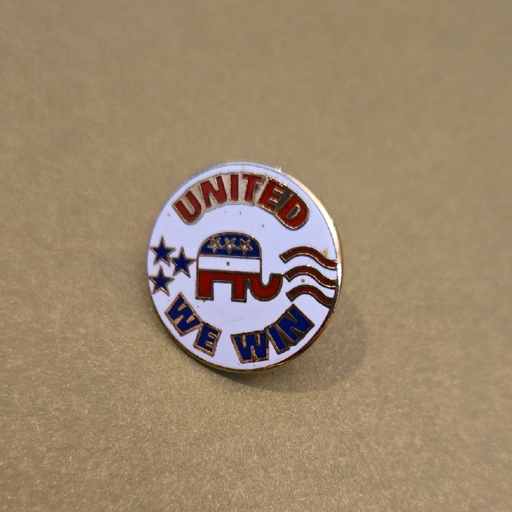 United We Win Pin